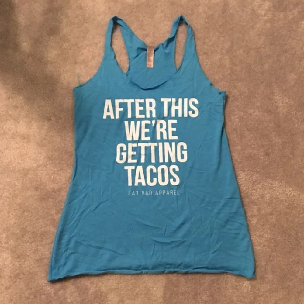 Fat bar apparel tank
